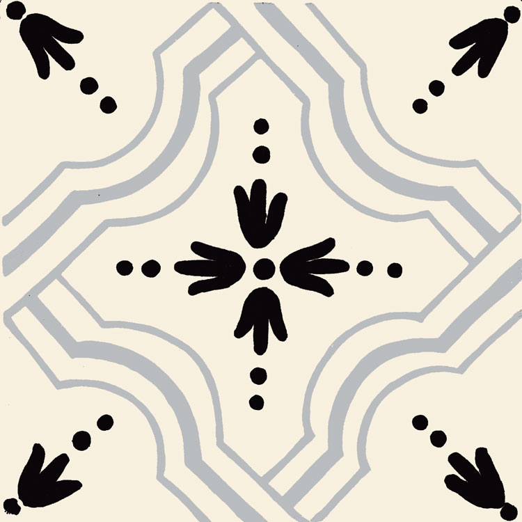 Macrame' 24 Nero 20x20 - immagine 2